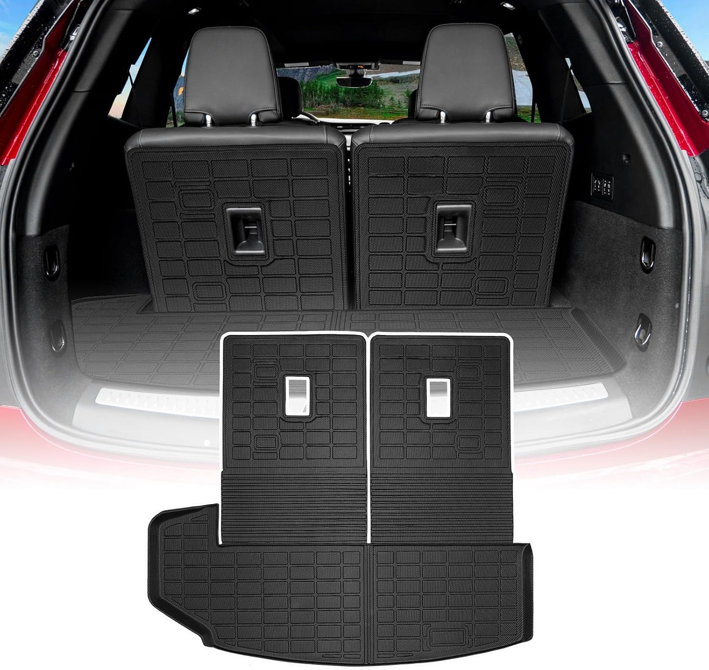 Tapete respaldo Cadillac XT6 20-25 antiderrap