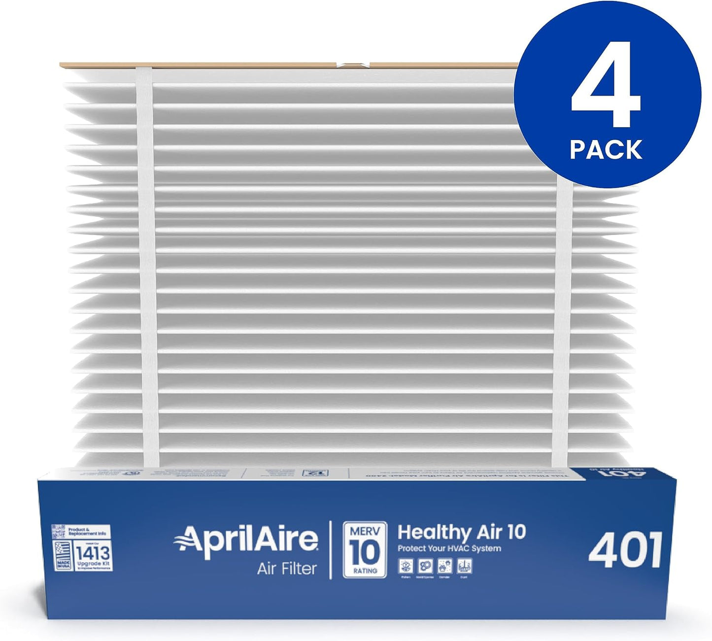 Filtro aire Space-Gard 2400 MERV 10 16x25x6 pulg set 4