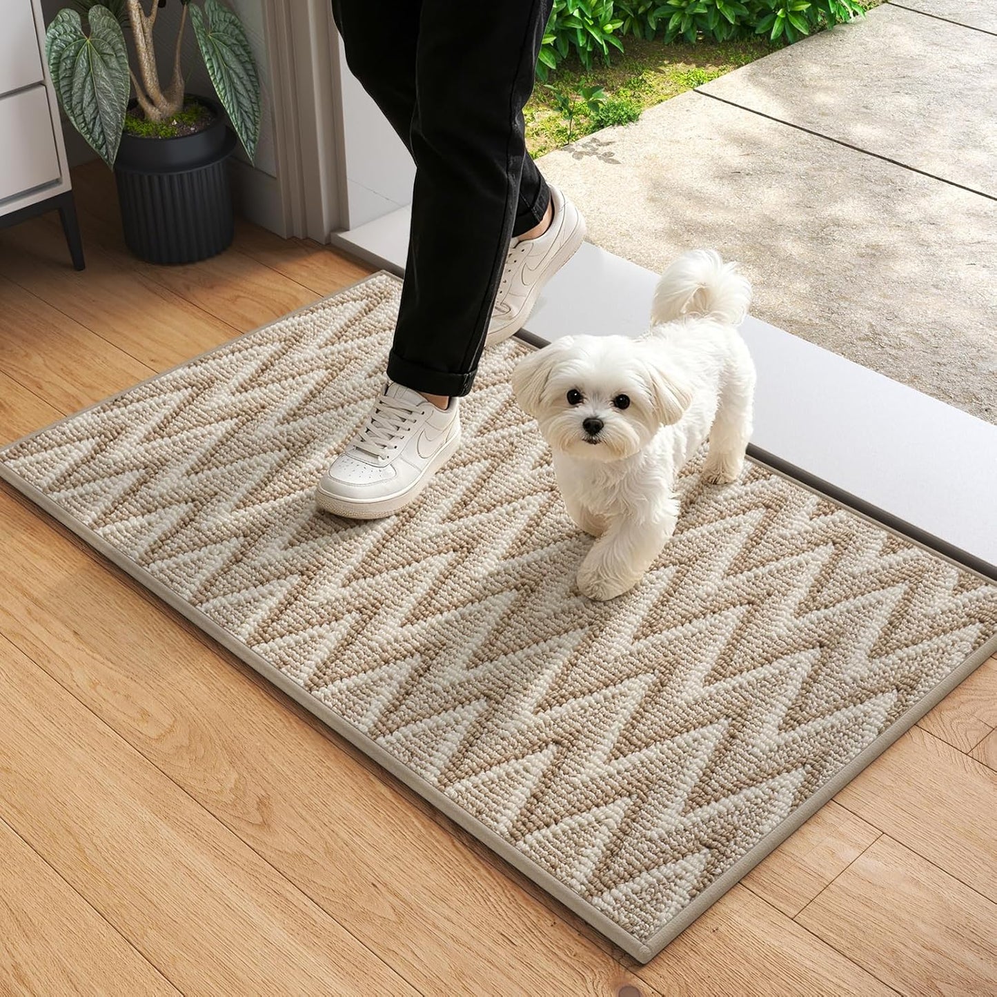 Alfombra interior 17x30 antiderrap goma lavable