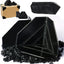 80 Protectores Esquina Plástico Resistente para Cajas Negro 2.4pulg