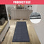 Tapete puerta 2x6ft para interiores y exteriores resistente