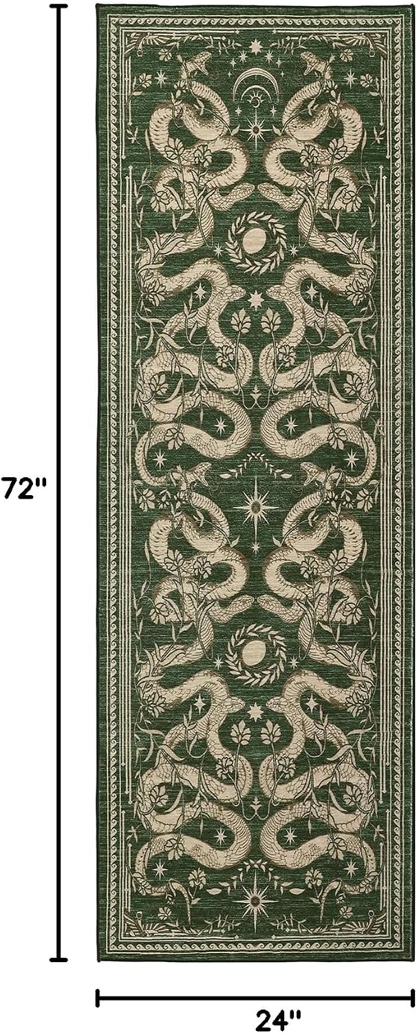 Alfombra antiderrap pasillo cocina 2x6ft suave resistente