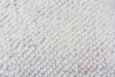 Gorro pulido tela rizo algodón 6pulg pack 2 blanco