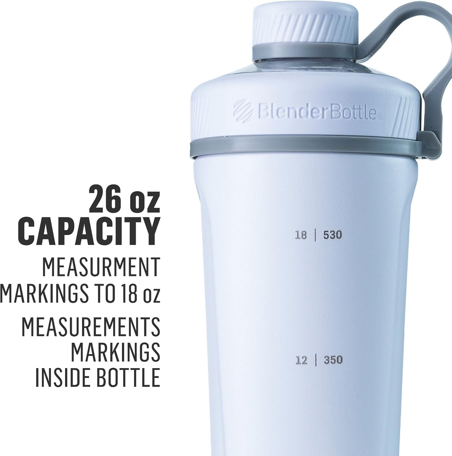 Vaso térmico acero inox con batidor 26oz negro mate