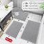 Set 3 Alfombras Baño Chenilla Antideslizantes Absorbentes