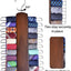 Percha madera nogal para corbata y cinturón organiz.