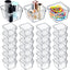 Set 24 organiz. cajones transparentes 3x3x2"