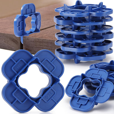 Pack 24 Espaciadoras Cubierta 4en1 5/32-5/16pulg Madera PVC