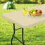 Mantel rectangular plegable 30x60pulg impermeable poliéster