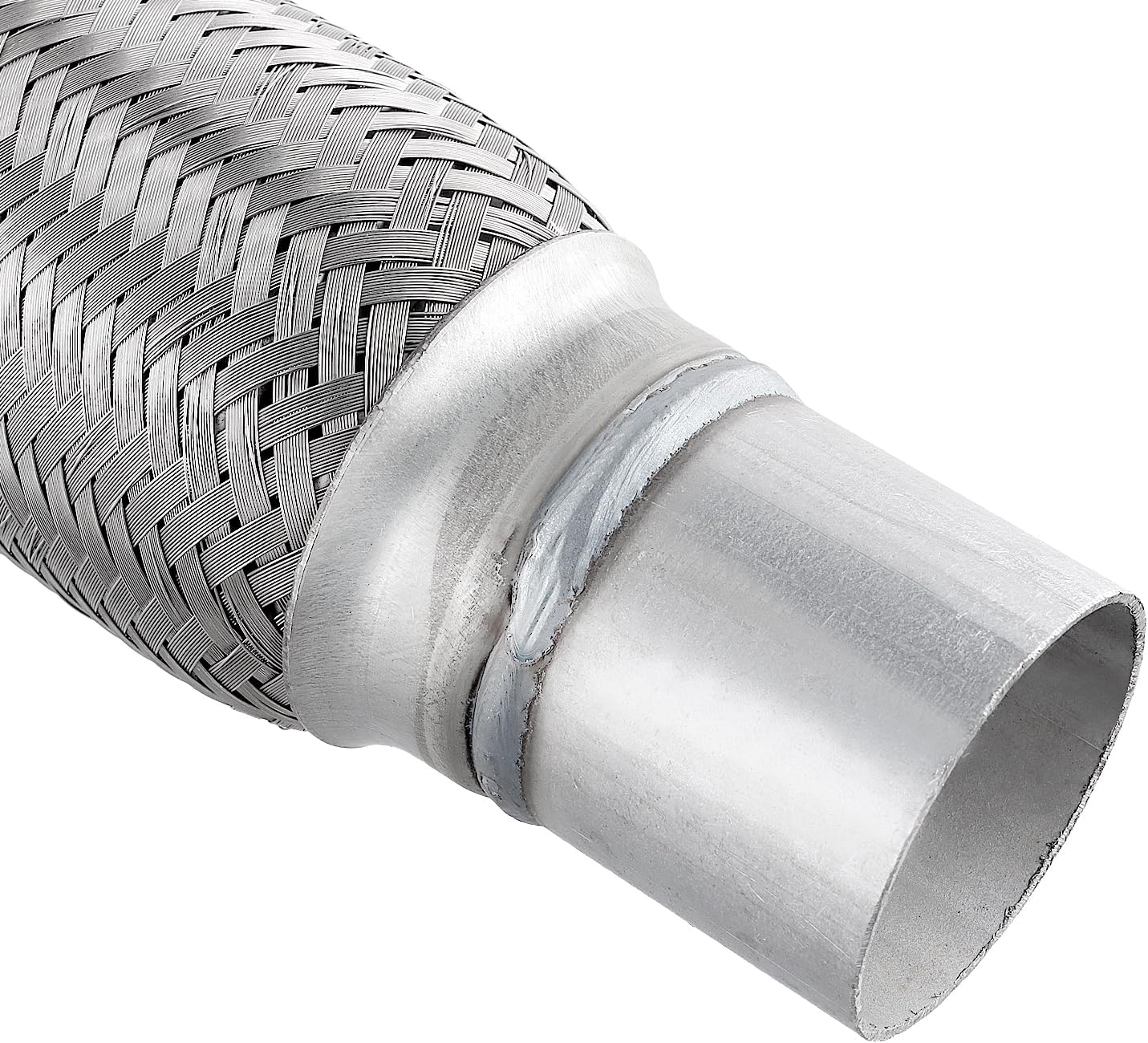 4 Tubos Escape Flexibles Acero Inox 2x6x10"