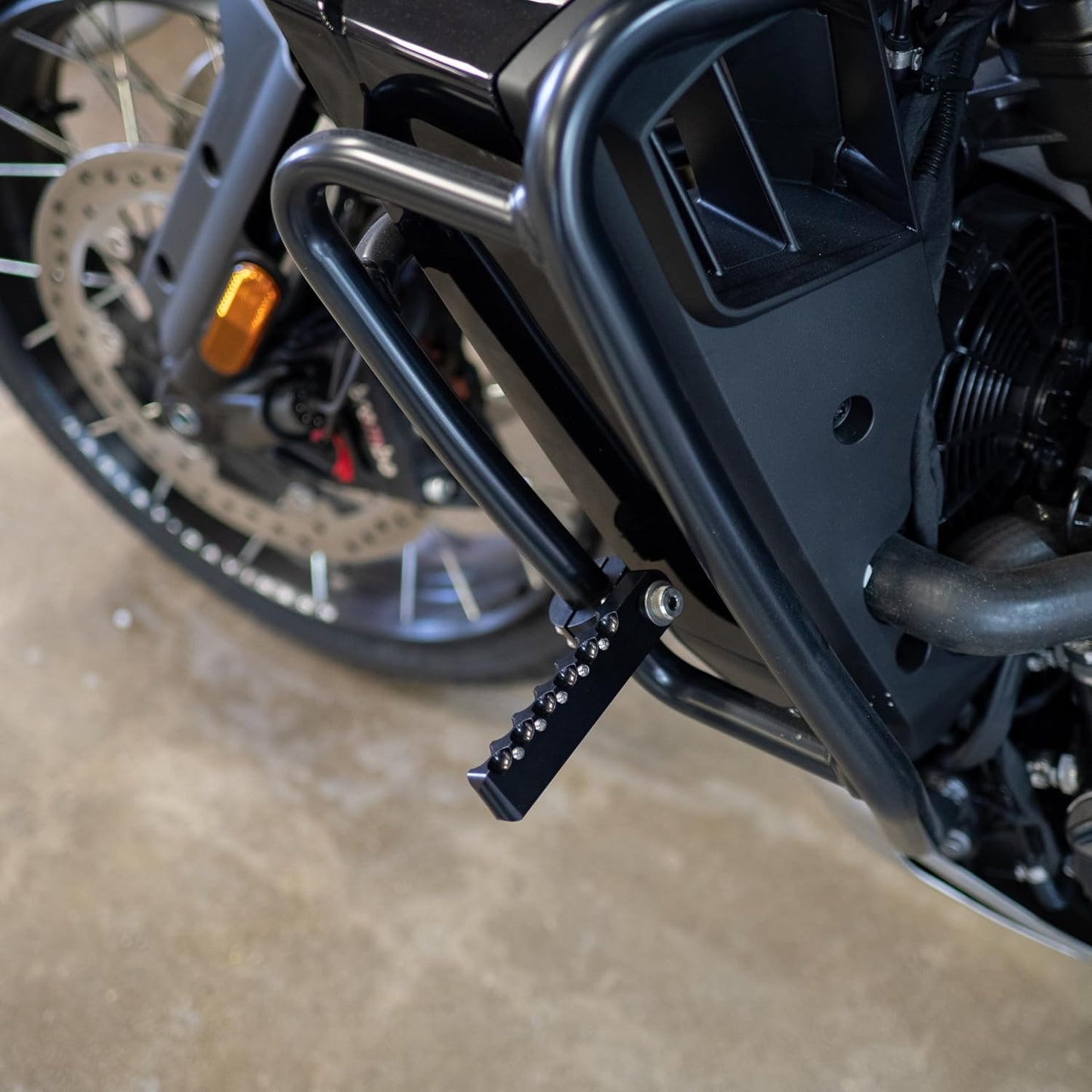 Set clavijas carretera negro comp Harley-Davidson Pan