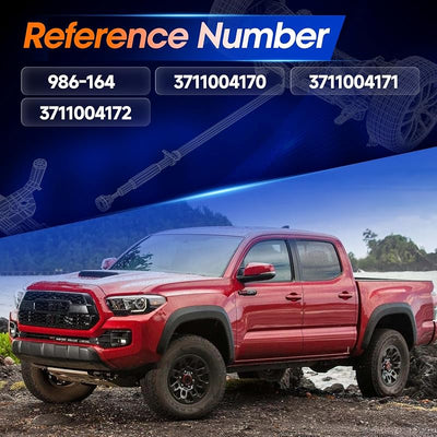 Conjunto eje trasero Toyota Tacoma 05-14 L4 2.7L 4WD