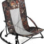 Silla ciega plegable caza pavos camuflaje asiento malla