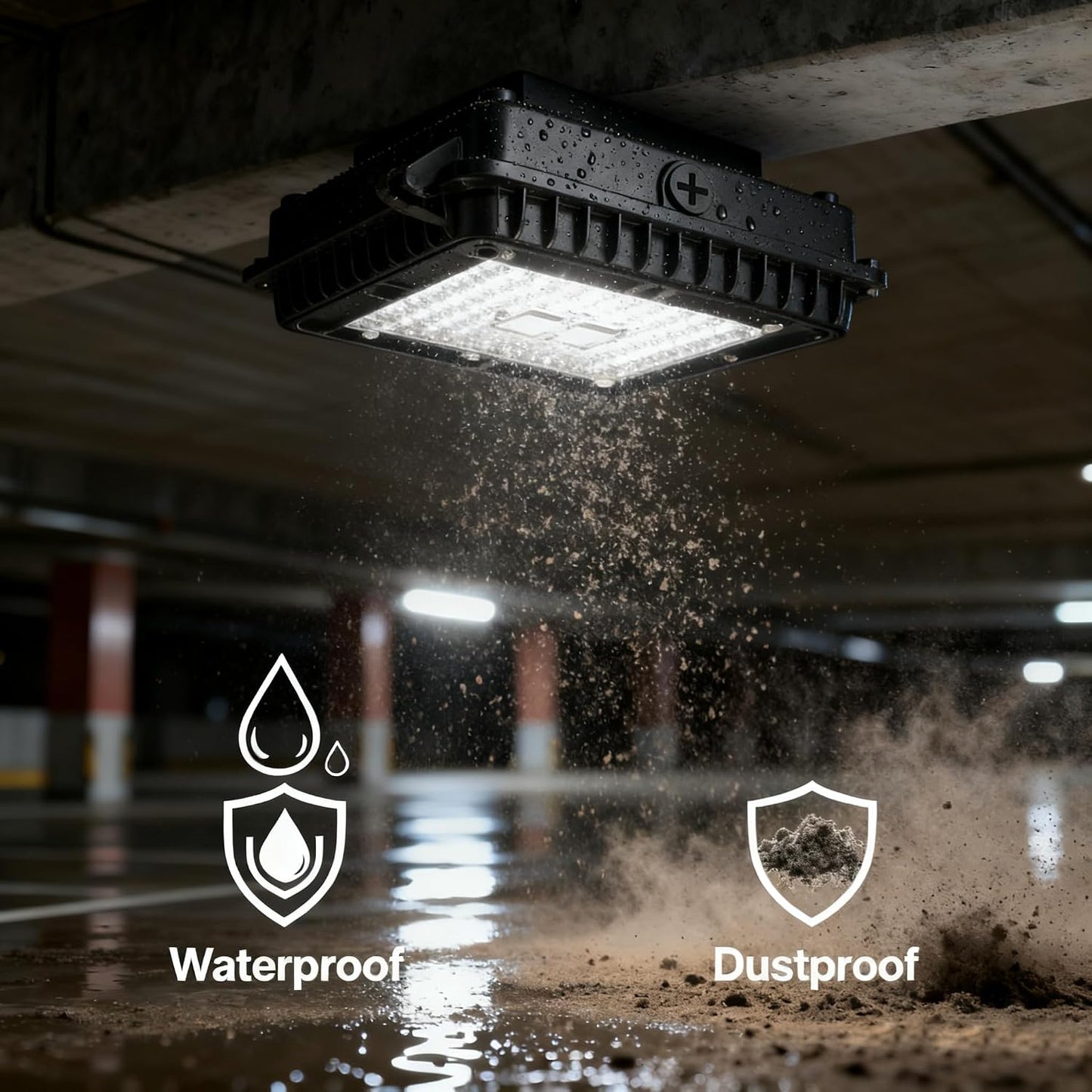 Luces LED toldo IP65 bahía baja