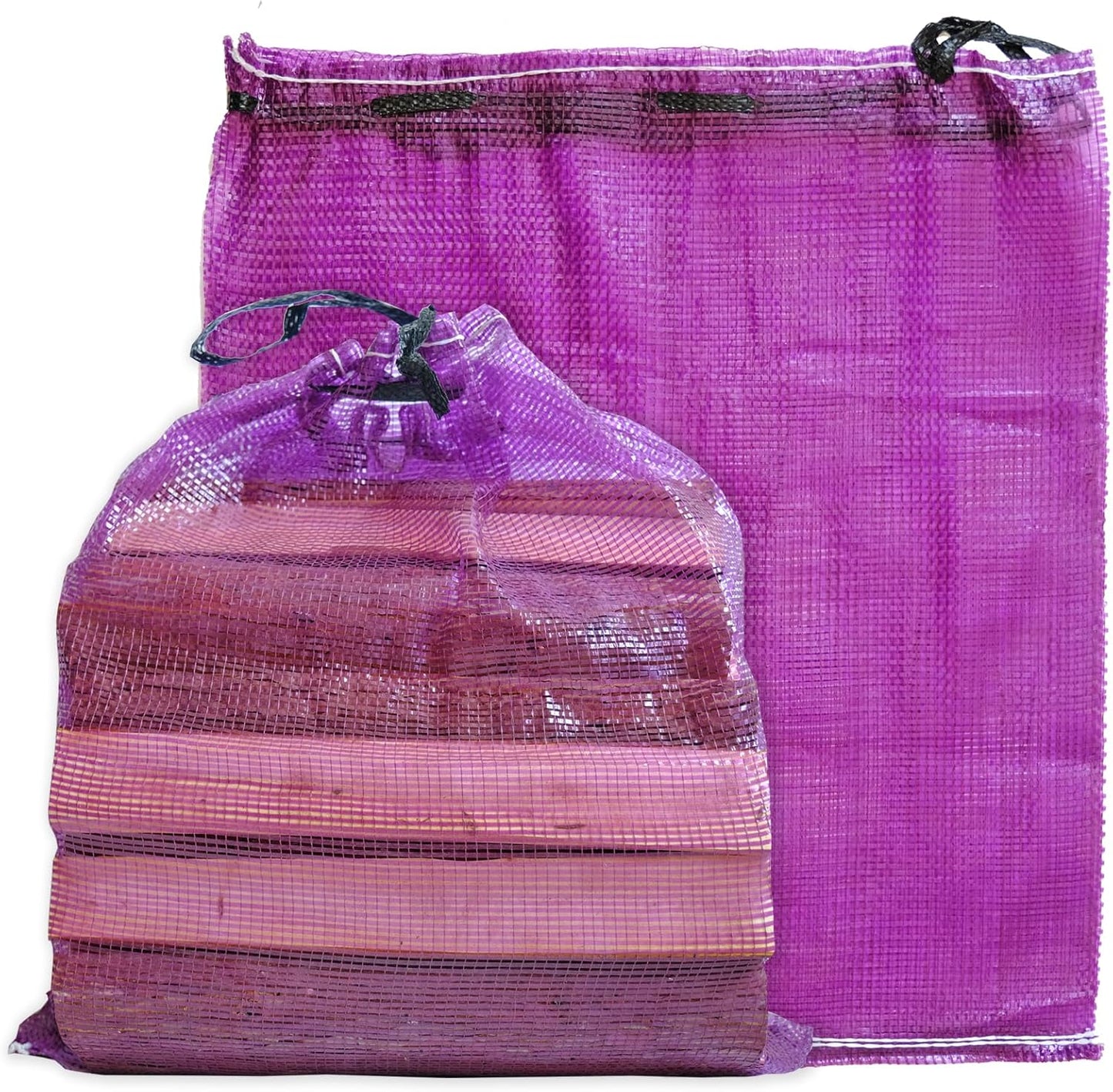 Bolsas malla 22x24" 150uds para leña cebolla papas