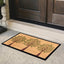 Tapete puerta entrada 24x48pulg antiderrap resistente
