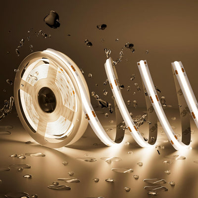 Tira LED COB IP65 10m flexible 24V