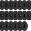 Brida piso negro 3/4pulg 20 pernos tubo hierro