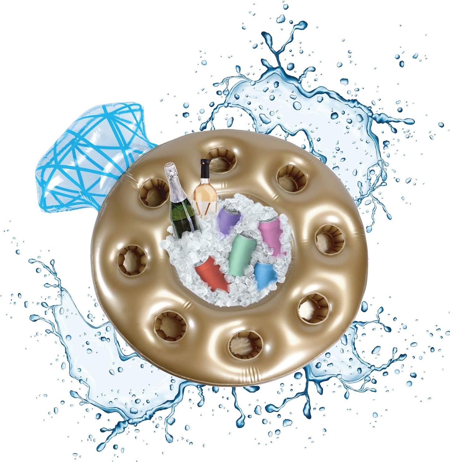 Barra inflable enfriador de bebidas para despedida
