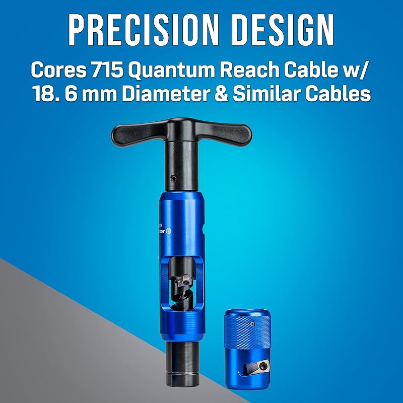 Kit herramientas pelado corte cable Hardline 715QR