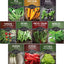 Colección semillas verduras hierbas 10 paquetes