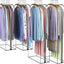 Bolsa plástica transparente para colgar ropa 10x40-50