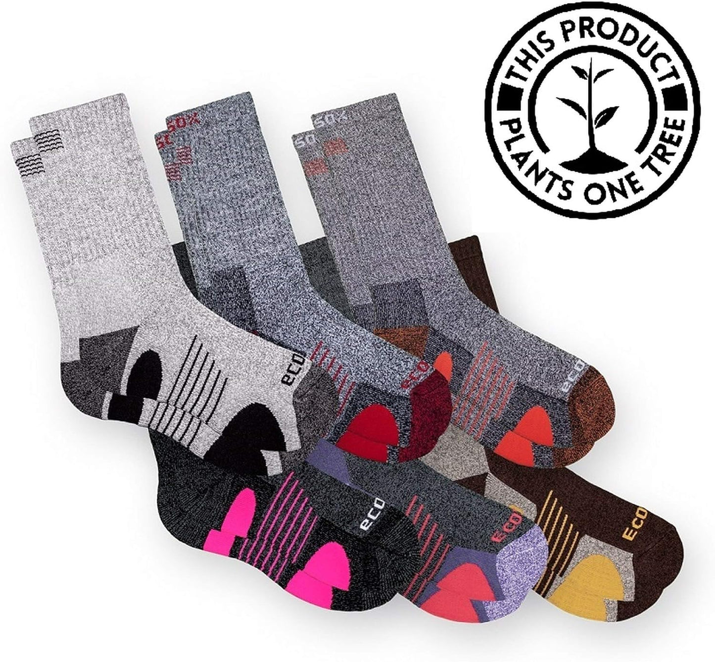 Cojín unisex bambú 5 pares absorbente