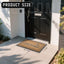 Alfombra puerta resistente impermeable interiores