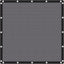 Toldo tela ojales cubierta 8x8ft gris patio jardín