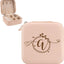 Joyero viaje inicial rosa organiz. joyas regalo