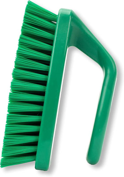 Cepillo limpieza hierro cerdas rígidas cocina baño ducha 6pulg