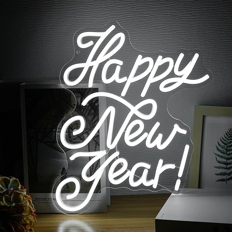 Letrero neón LED para decoración pared hogar Navidad