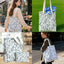 Pack 2 Bolsas Lona Reutilizables Con Cremallera Coloridas