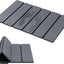 Tapete baño piedra plegable secado rápido 24x16pulg gris oscuro