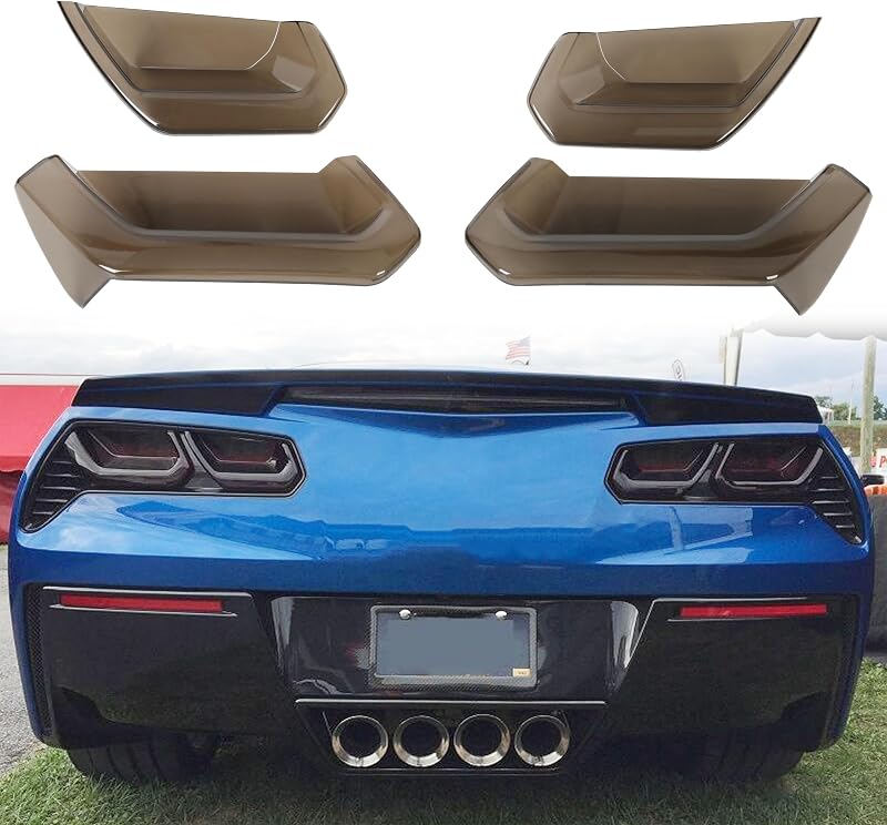 Lente luz trasera ahumada para Corvette C7 14-19