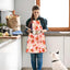 Delantal cocina ajustable con bolsillos para hombre y mujer