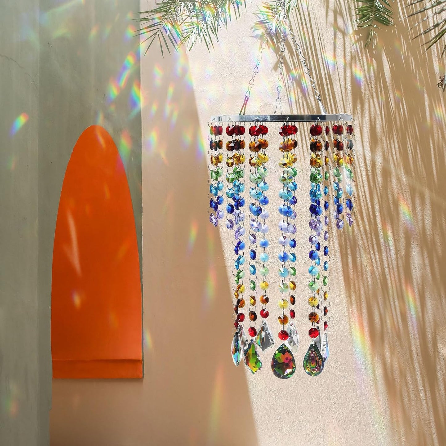 Atrapasoles cristal colgantes decoración hogar