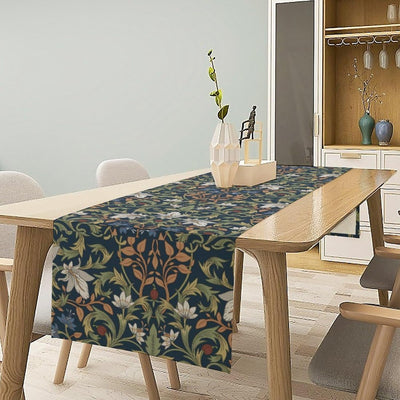 Mantel Camino Mesa Floral Vintage 13x36pulg