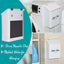 Contenedor magnético pelusa metal blanco lavandería