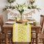 Camino mesa floral margaritas verano 13x72pulg