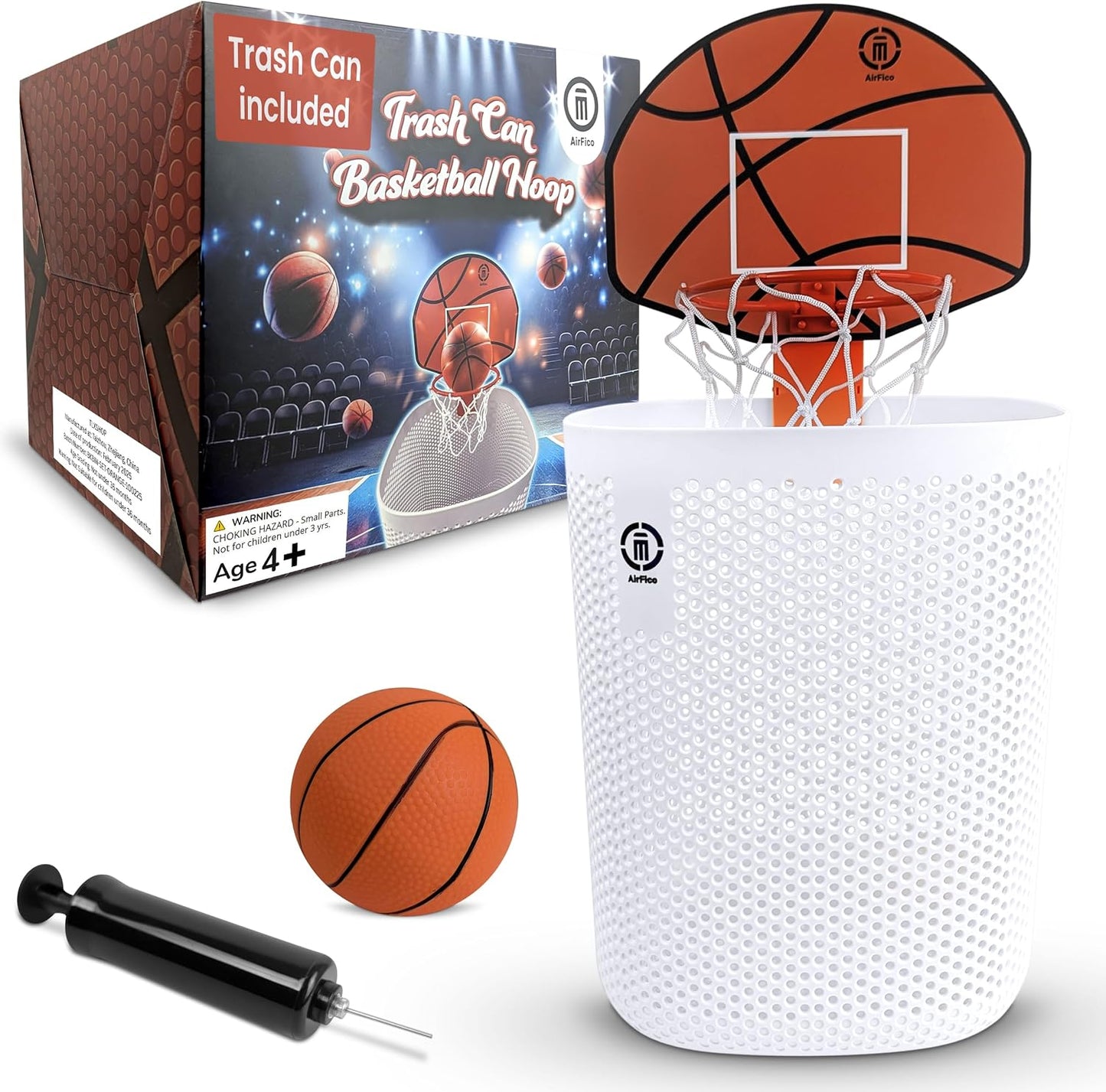 Set basureros baloncesto niños interiores