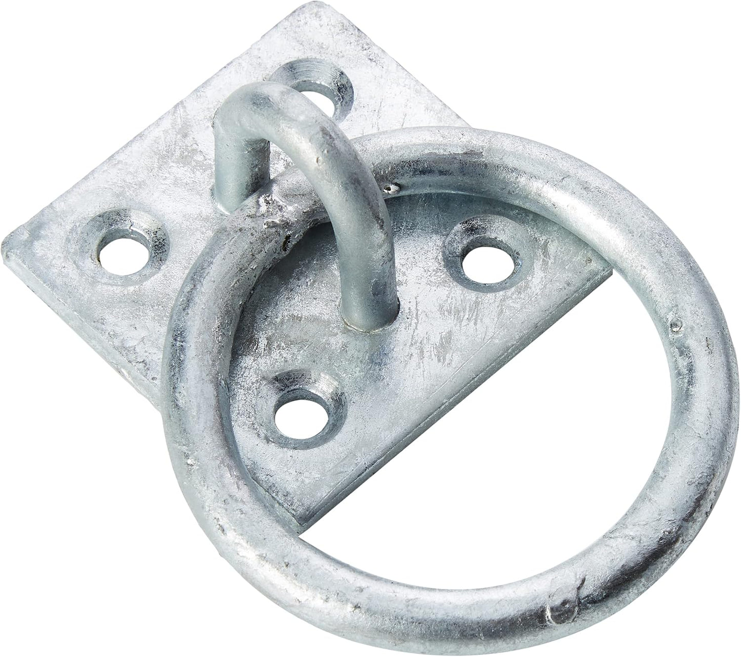 Anclaje seguridad anillo placa acero galvanizado 2pulg 5/16