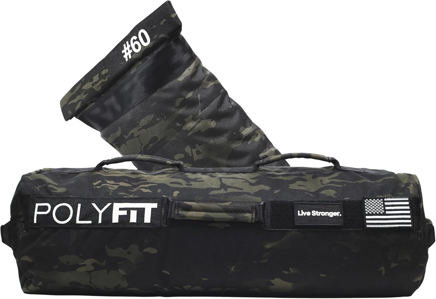Bolsa arena entrenamiento cierre triple refuerzo nylon