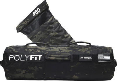 Bolsa arena entrenamiento cierre triple refuerzo nylon