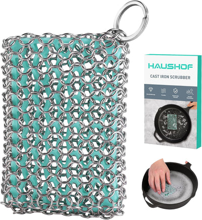 Estropajo hierro fundido silicona para sartén olla horno