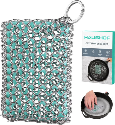 Estropajo hierro fundido silicona para sartén olla horno