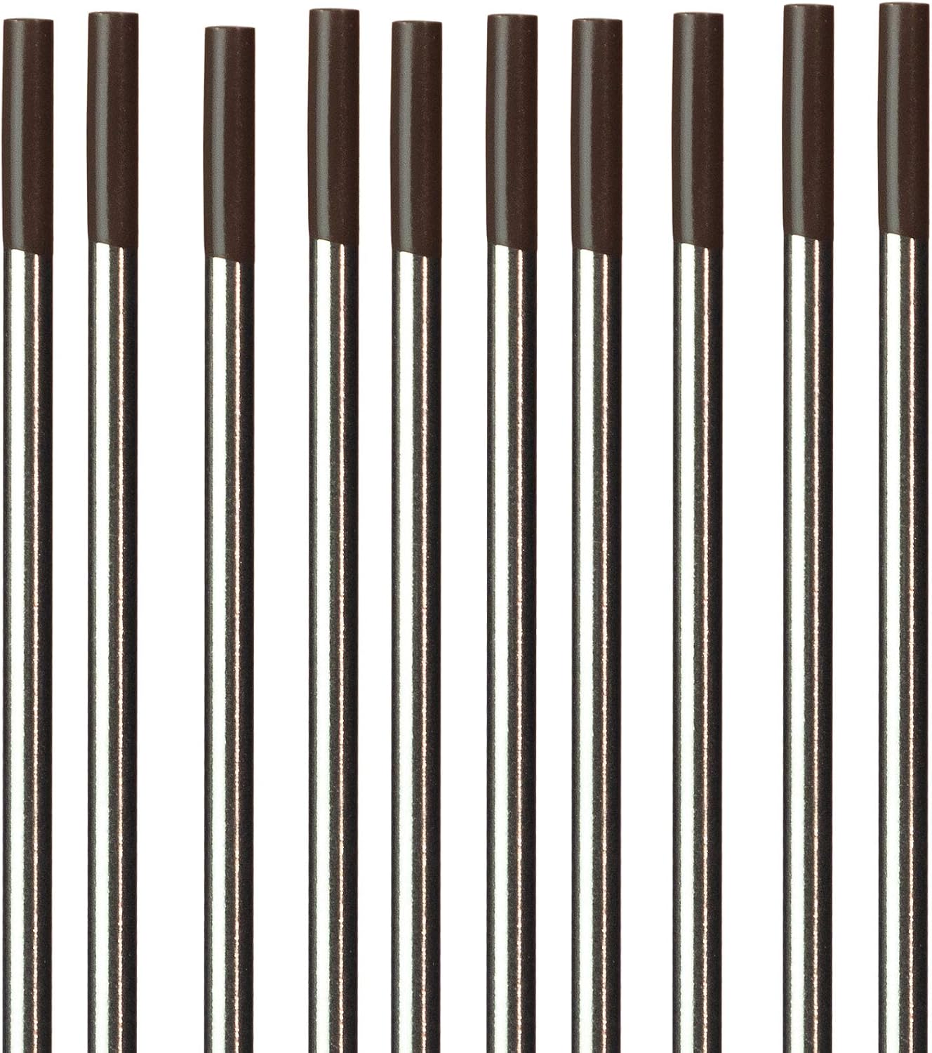 Electrodos TIG circonitados .040x7 10 pzas