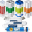Paquete filtros osmosis inversa 200 GPD 31 Pzas