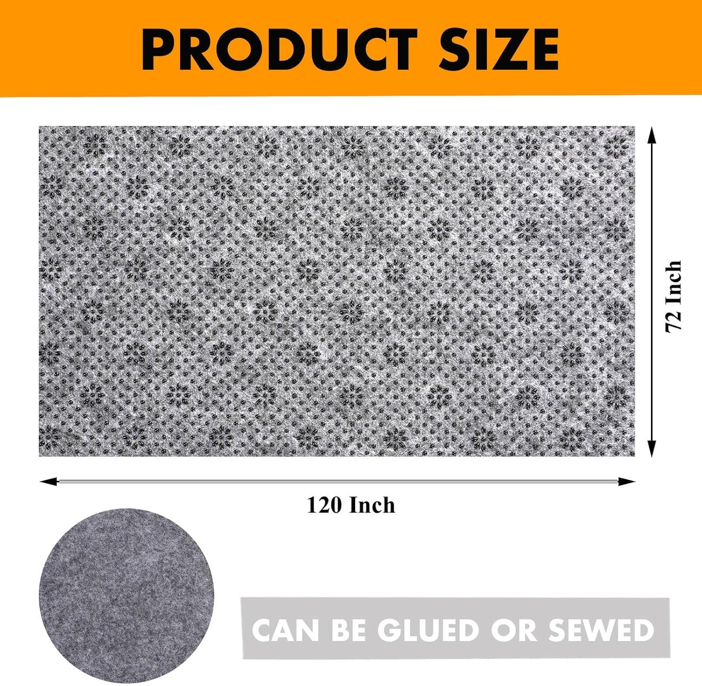 Tela respaldo alfombra antiderrap 0.078" 72x