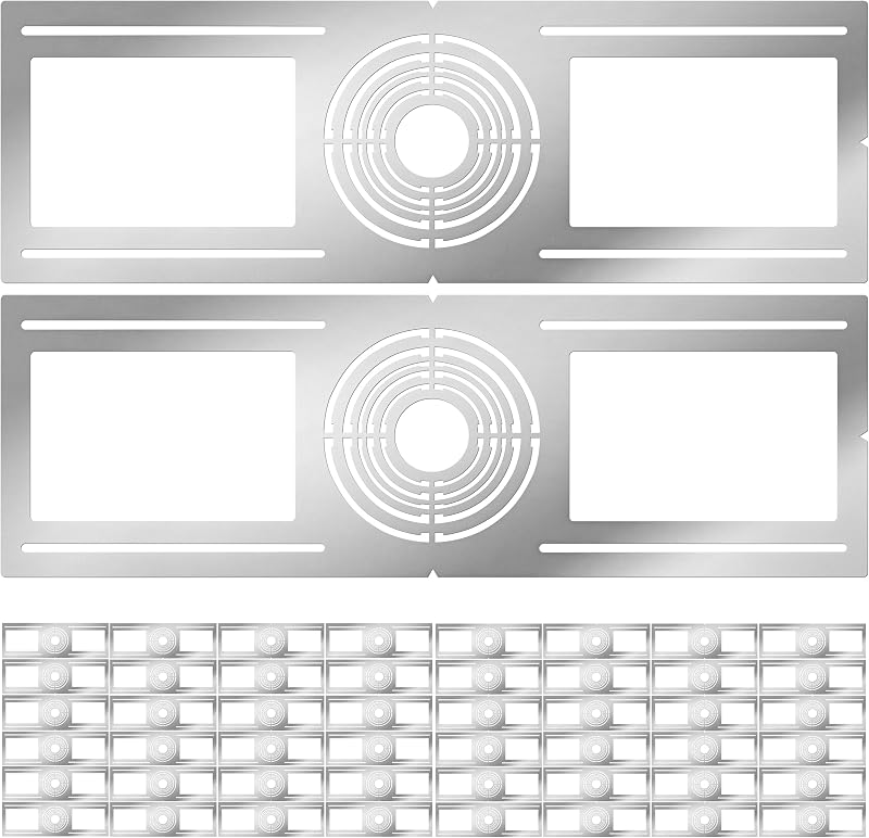 Placa iluminación LED empotrable 2-6" 48uds